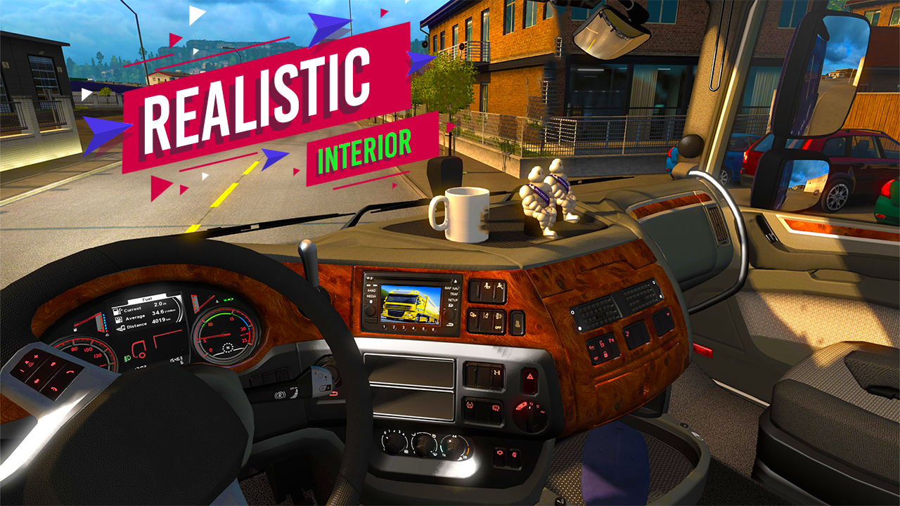 اسکرین شات 5 بازی Truck Driving Simulator Real