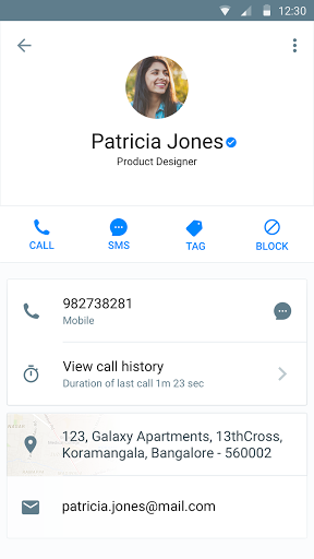 اسکرین شات 6 برنامه تروکالر-شماره شناس مسدود کننده