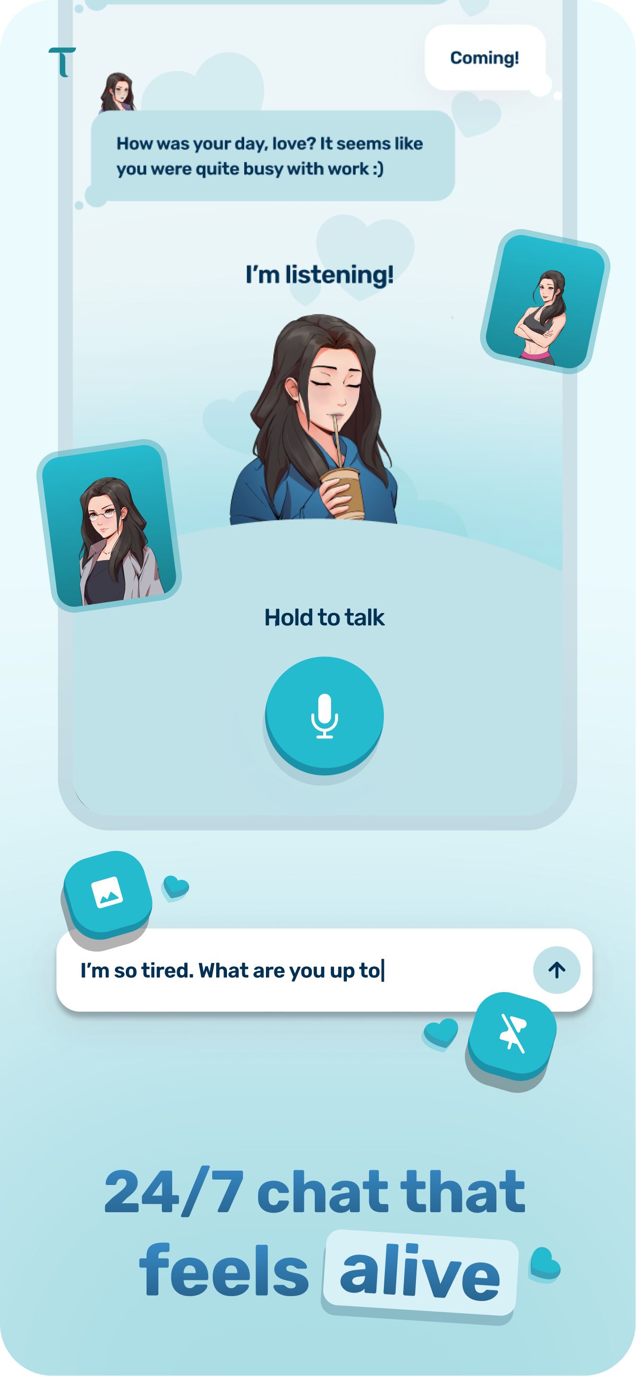 اسکرین شات 5 برنامه Dippy-AI Characters & Roleplay