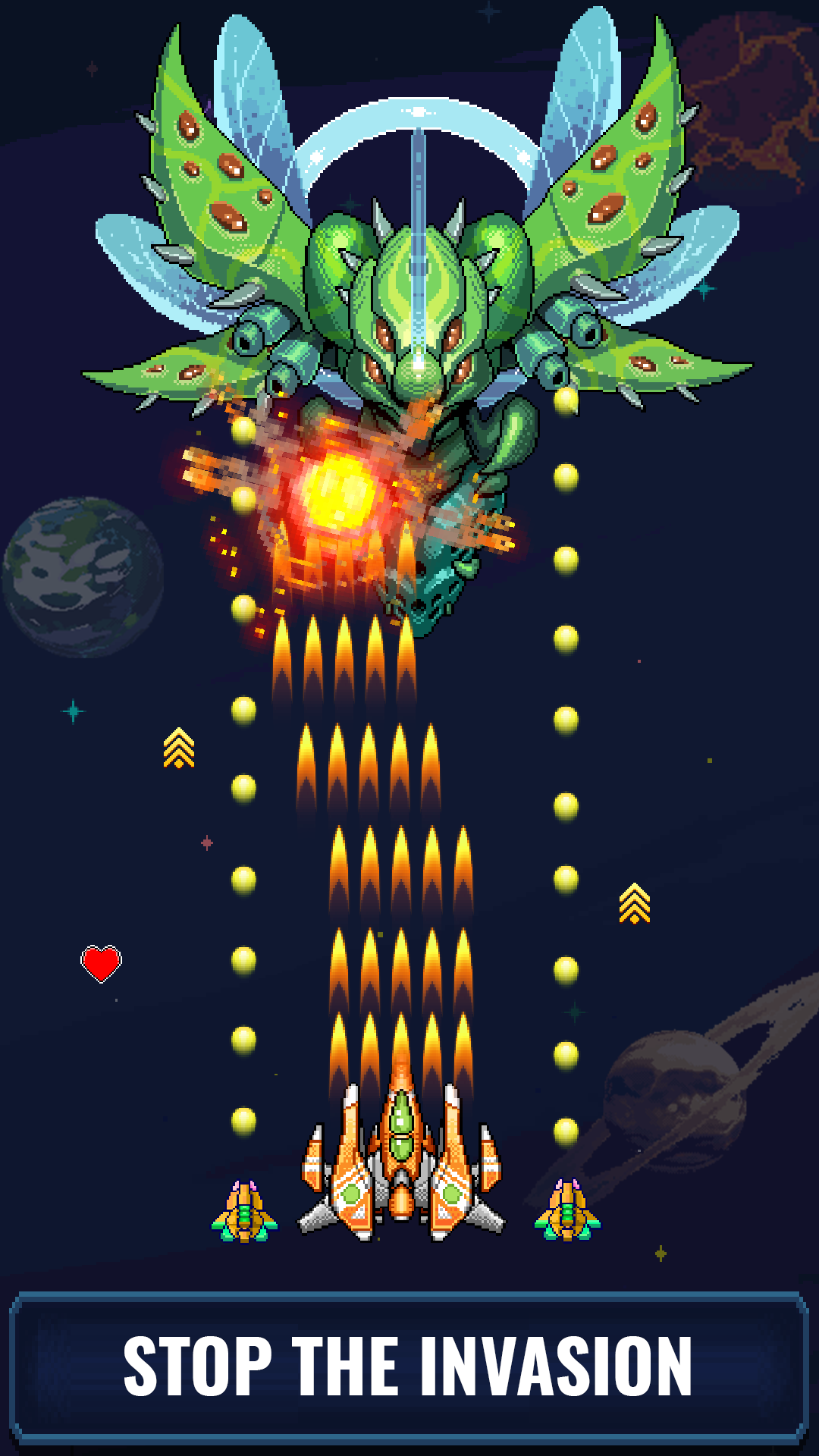 اسکرین شات 3 بازی Galaxia Invader: Alien Shooter
