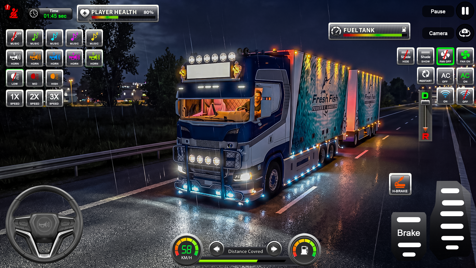 اسکرین شات 5 بازی Euro Truck Transporter 3d
