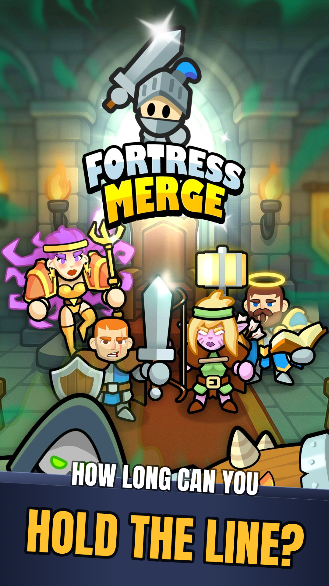 اسکرین شات 1 بازی Fortress Merge: Puzzle Defense