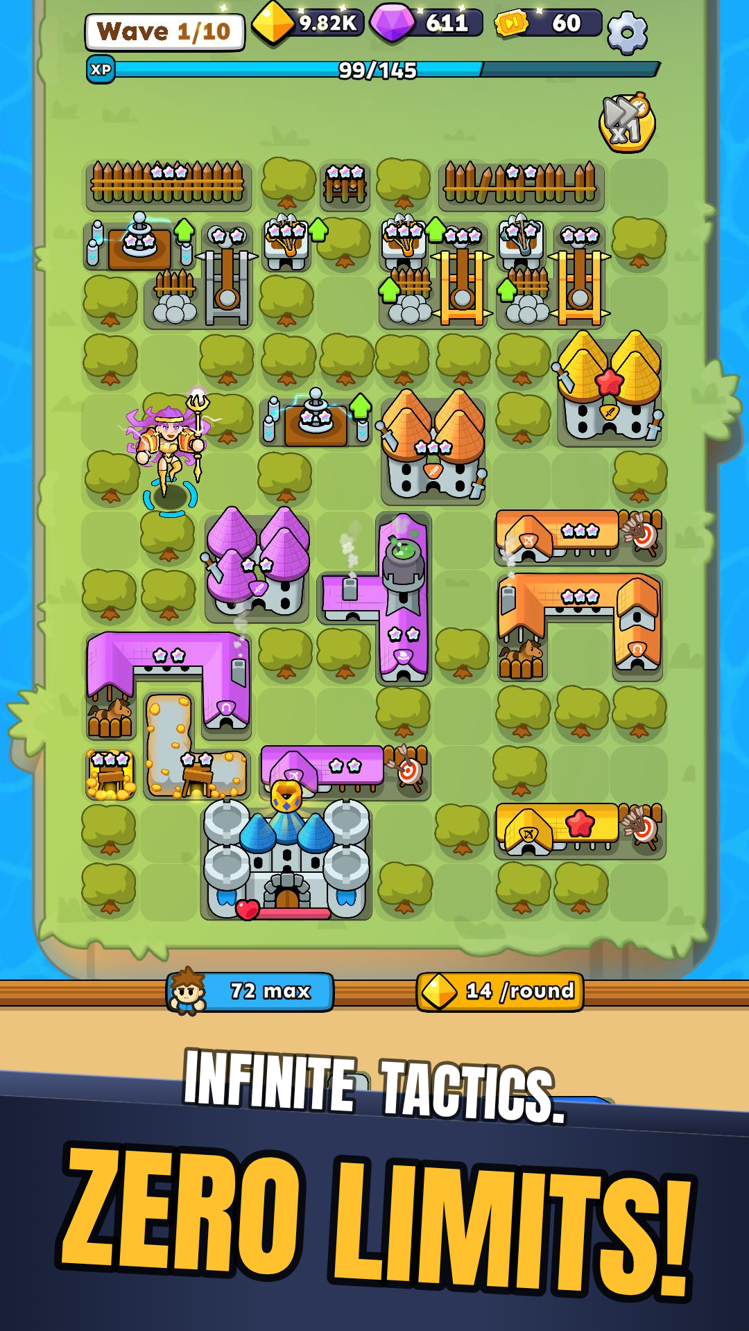 اسکرین شات 7 بازی Fortress Merge: Puzzle Defense