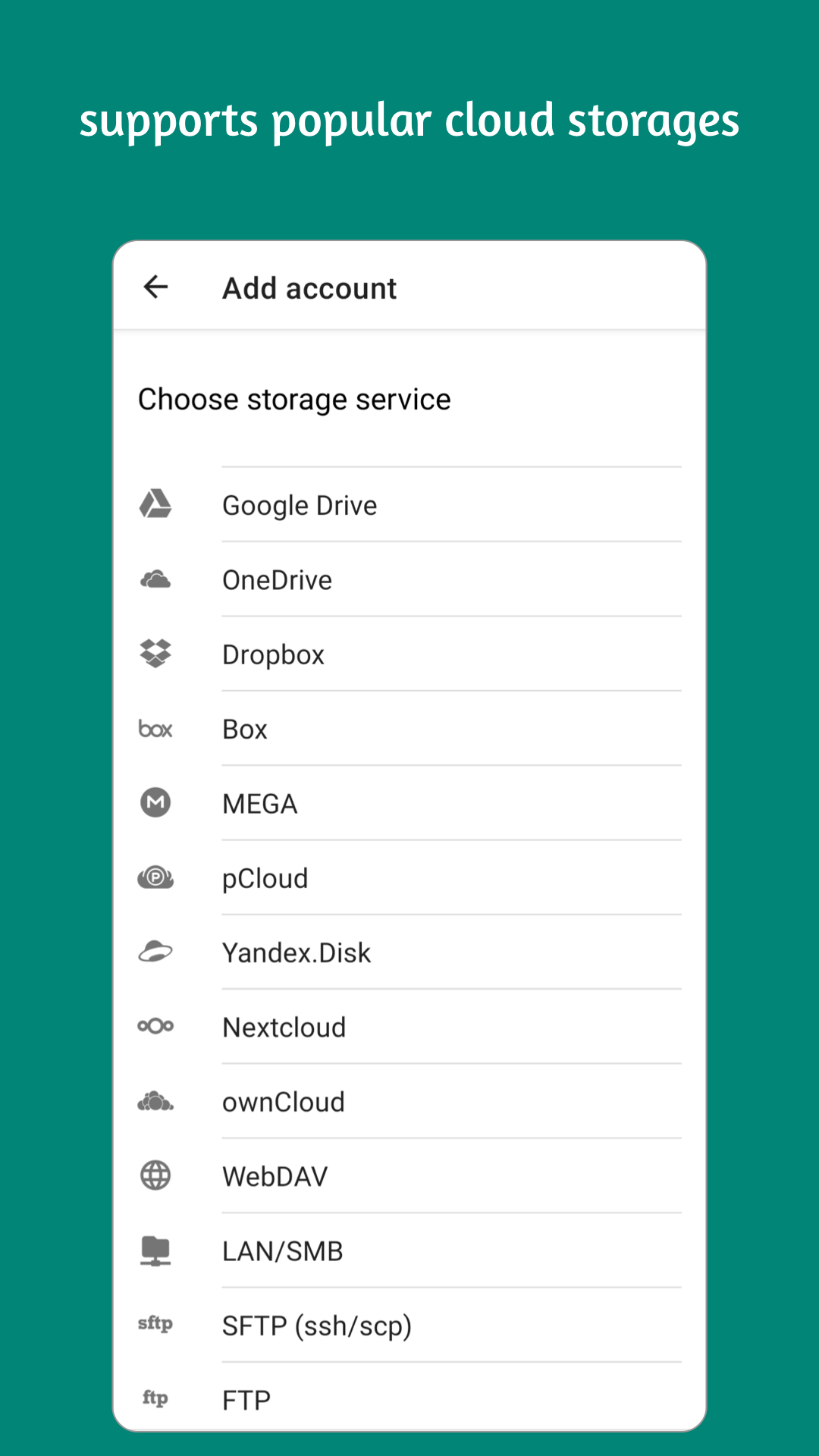 اسکرین شات 7 برنامه Autosync - File Sync & Backup