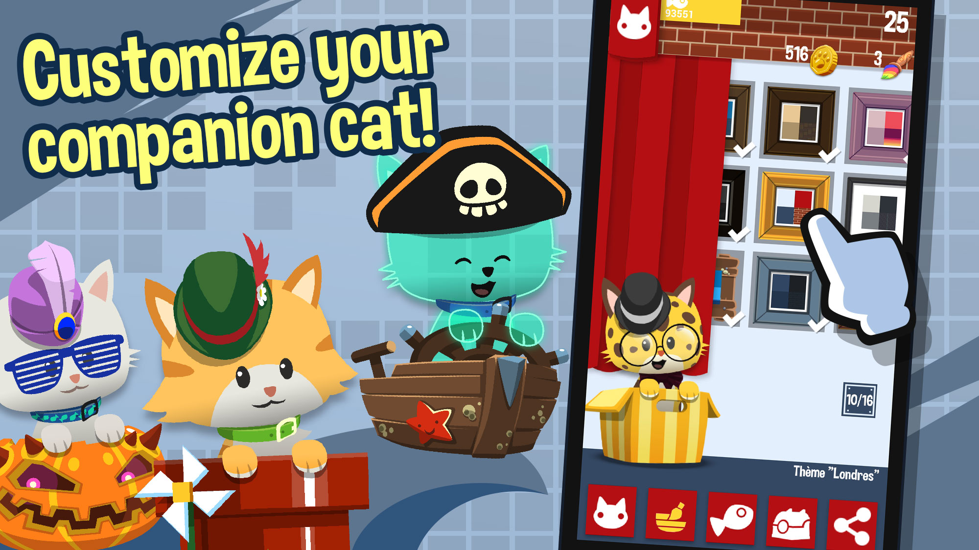 اسکرین شات 2 بازی Hungry Cat Nonogram Color