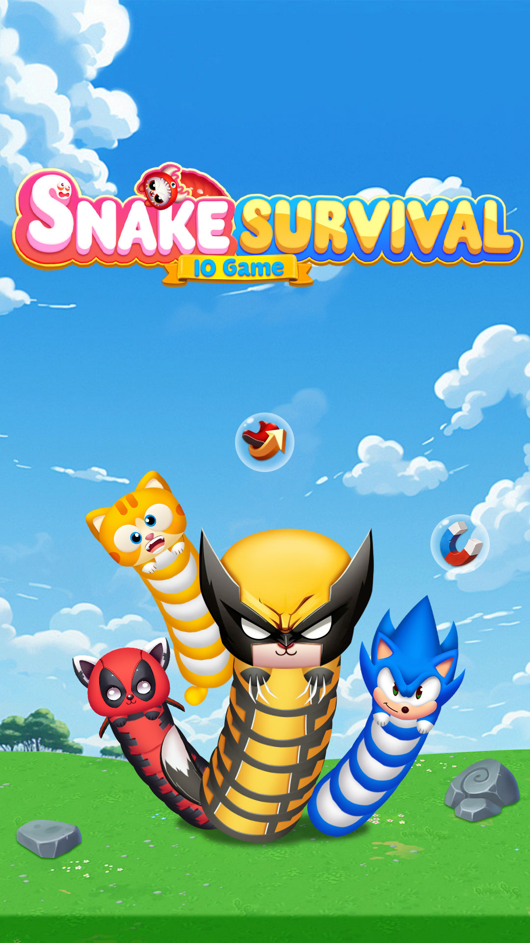 اسکرین شات 1 بازی Snake Survival: IO Game