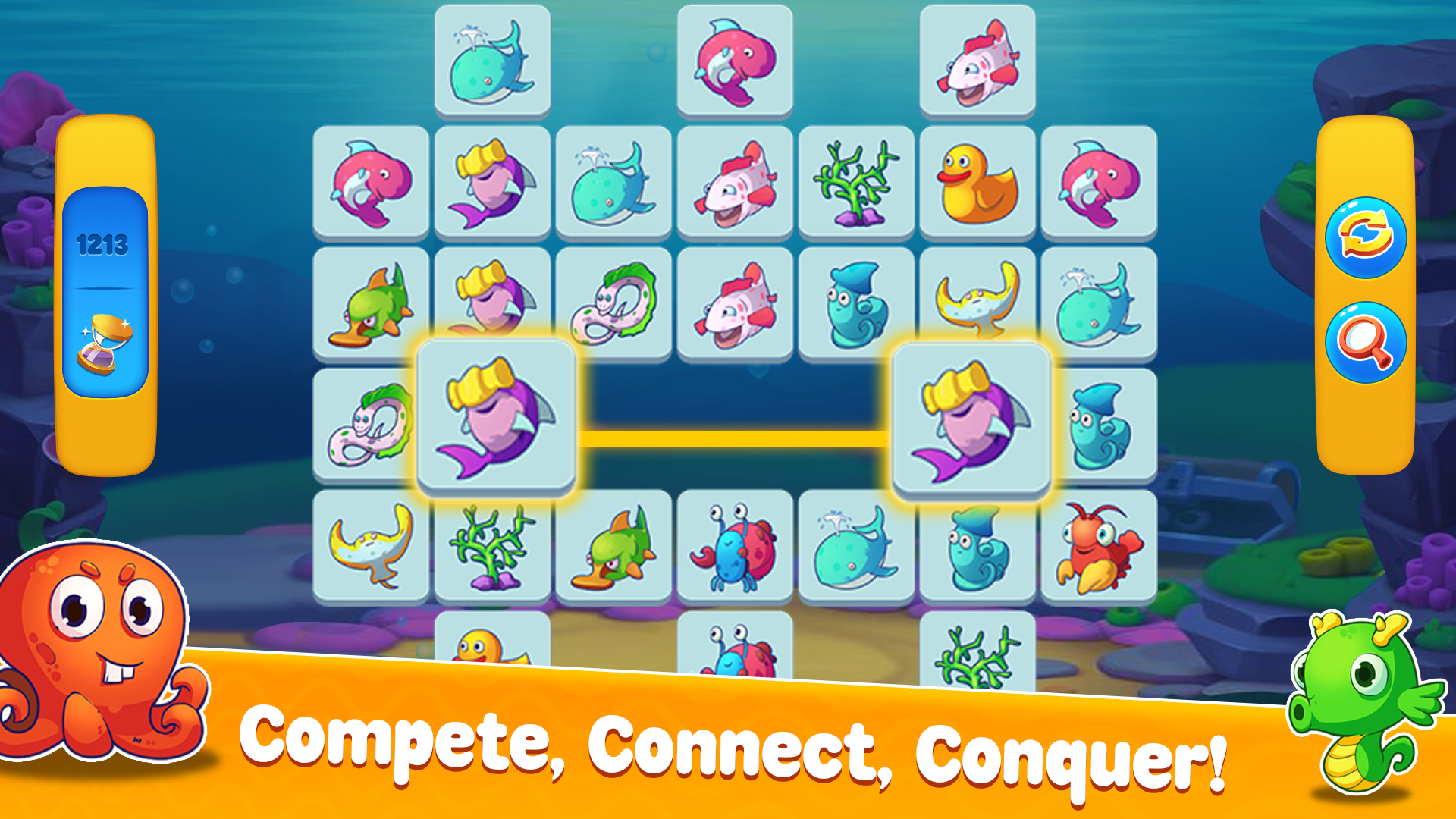 اسکرین شات 2 بازی Tile Matchup: Connect Puzzle