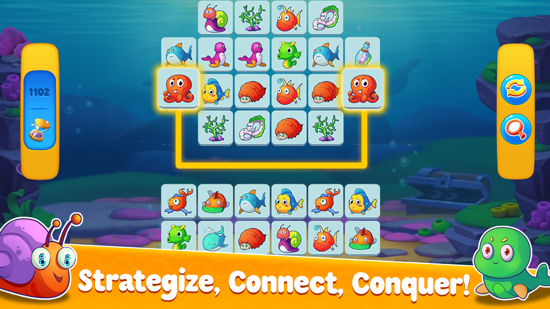 اسکرین شات 1 بازی Tile Matchup: Connect Puzzle