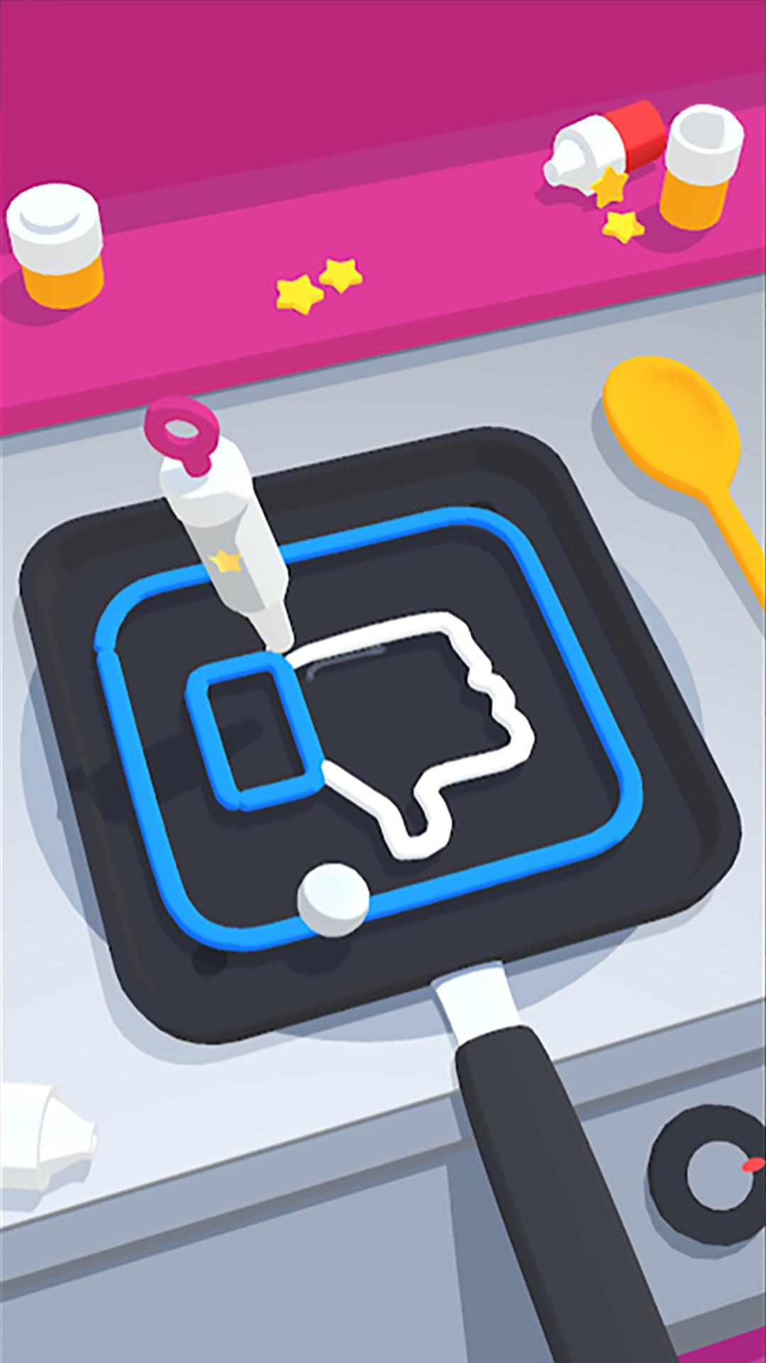 اسکرین شات 2 بازی Pancake Art: Relaxing Games