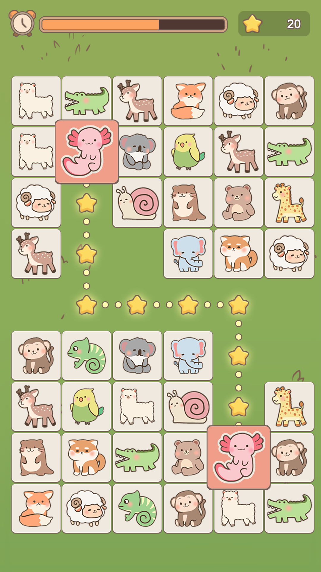 اسکرین شات 6 بازی Hello Animal - Connect Puzzle