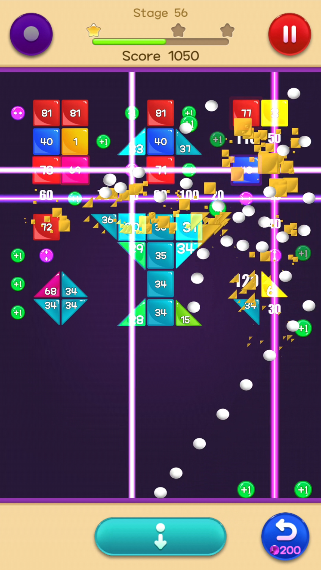 اسکرین شات 8 بازی Jewel Bricks Breaker