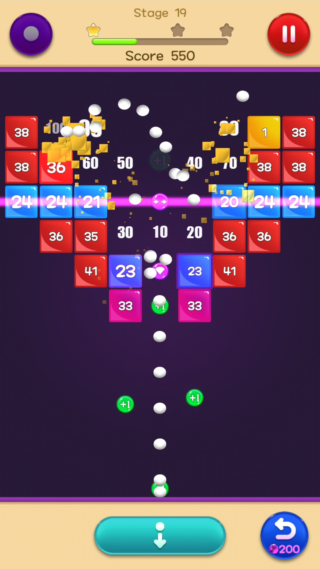 اسکرین شات 6 بازی Jewel Bricks Breaker