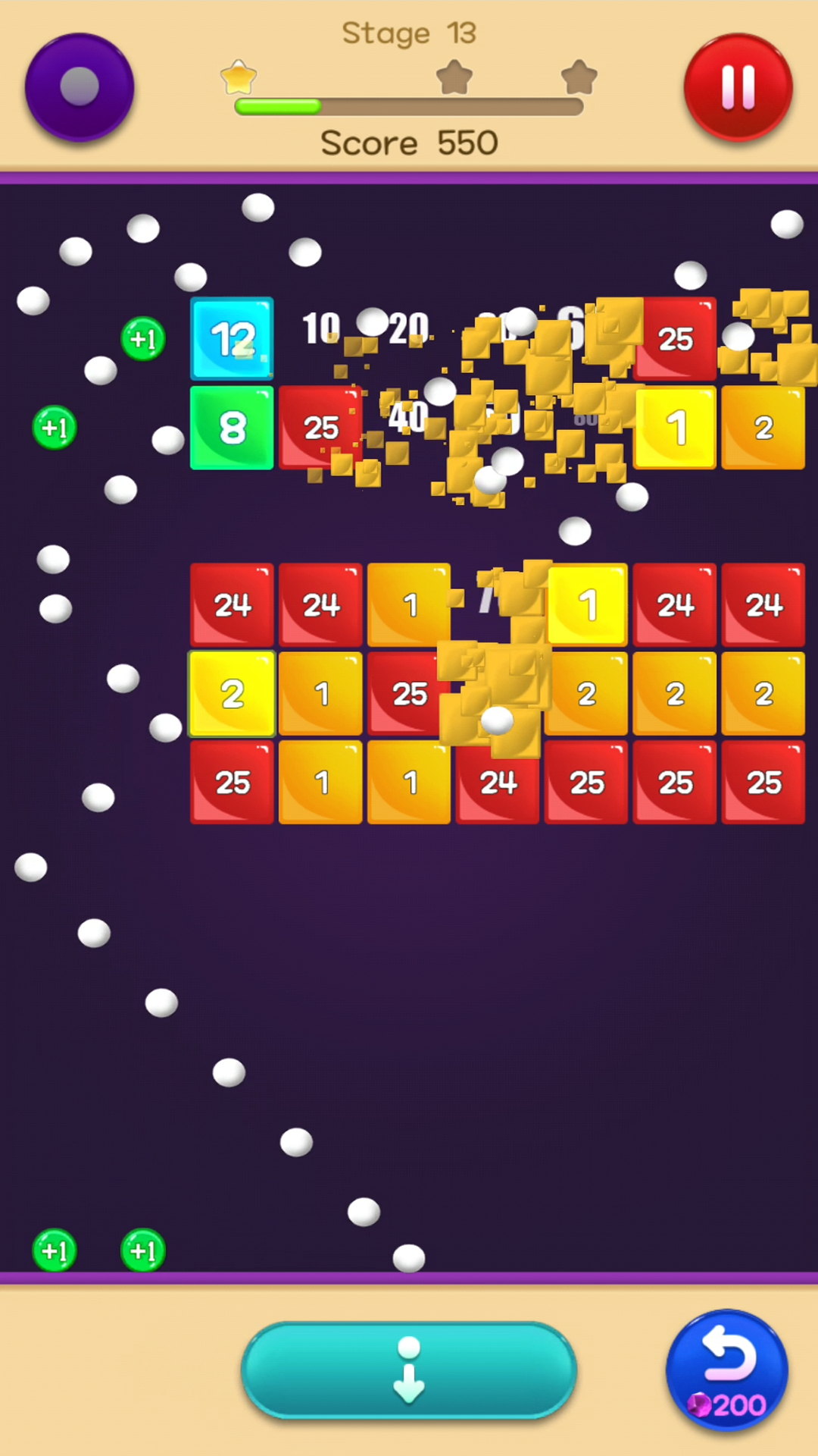 اسکرین شات 4 بازی Jewel Bricks Breaker
