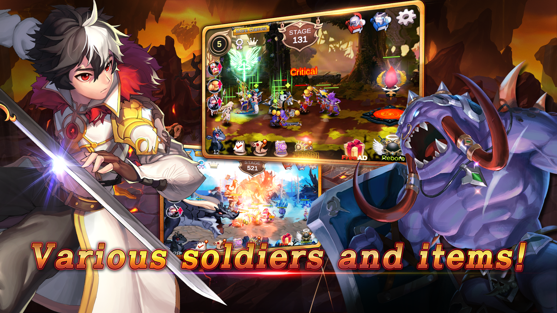 اسکرین شات 1 بازی Rebirth Master - Idle RPG