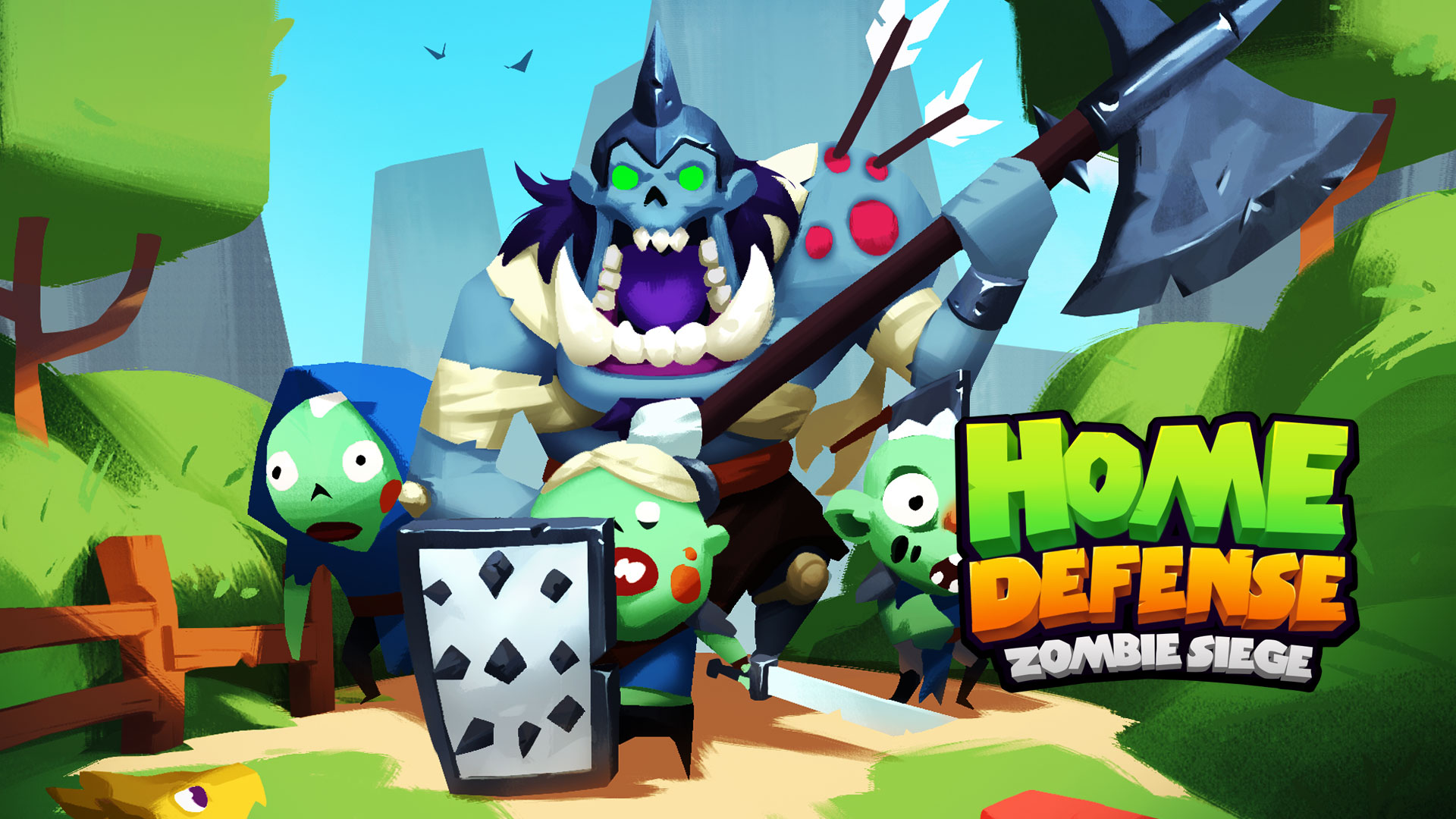 اسکرین شات 1 بازی Home Defense - Zombie Siege