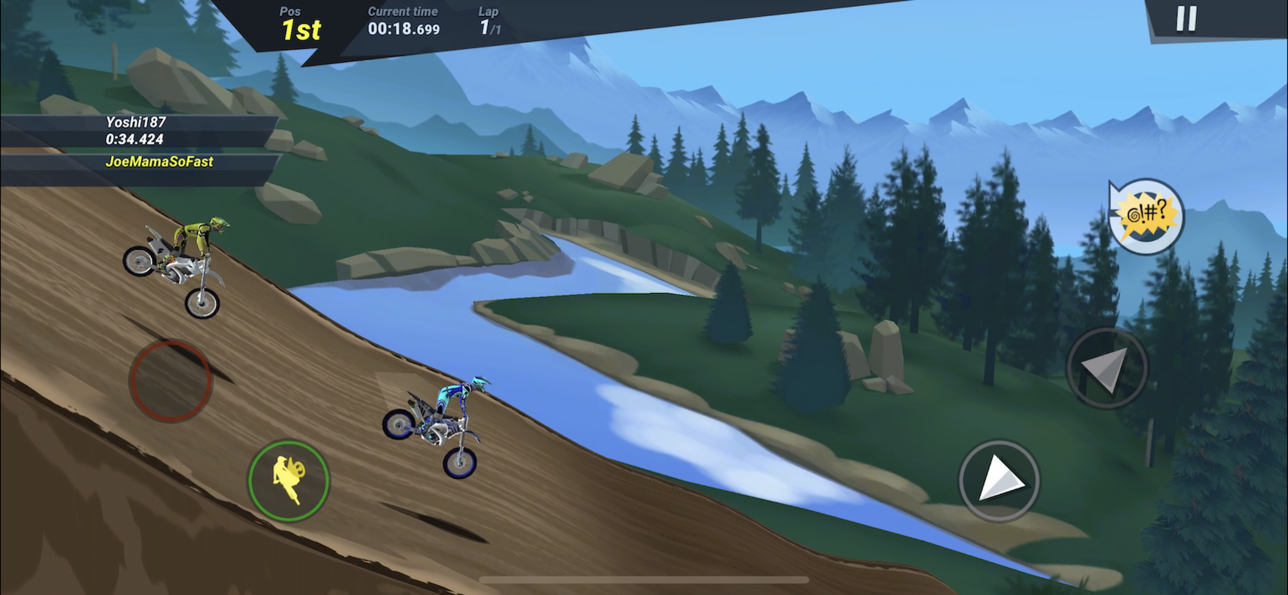 اسکرین شات 3 بازی Mad Skills Motocross 3