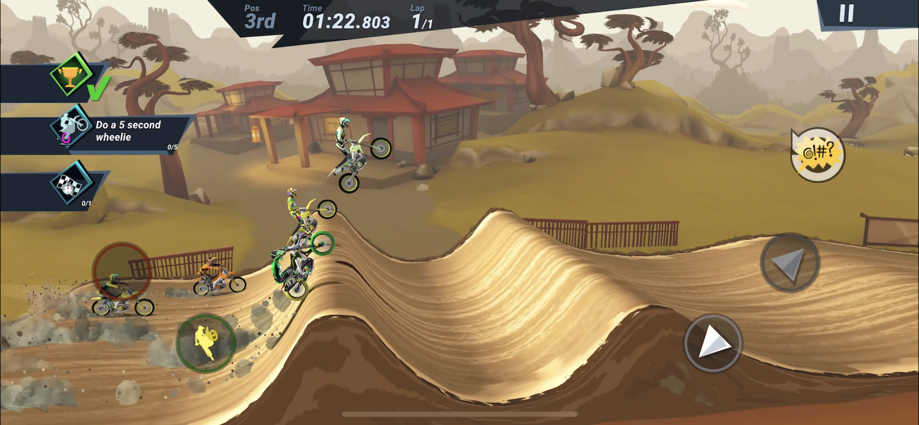 اسکرین شات 1 بازی Mad Skills Motocross 3