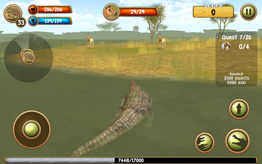 اسکرین شات 6 بازی Wild Crocodile Simulator 3D