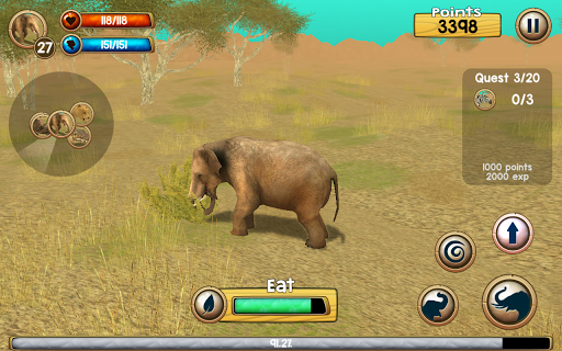 اسکرین شات 4 بازی Wild Elephant Sim 3D
