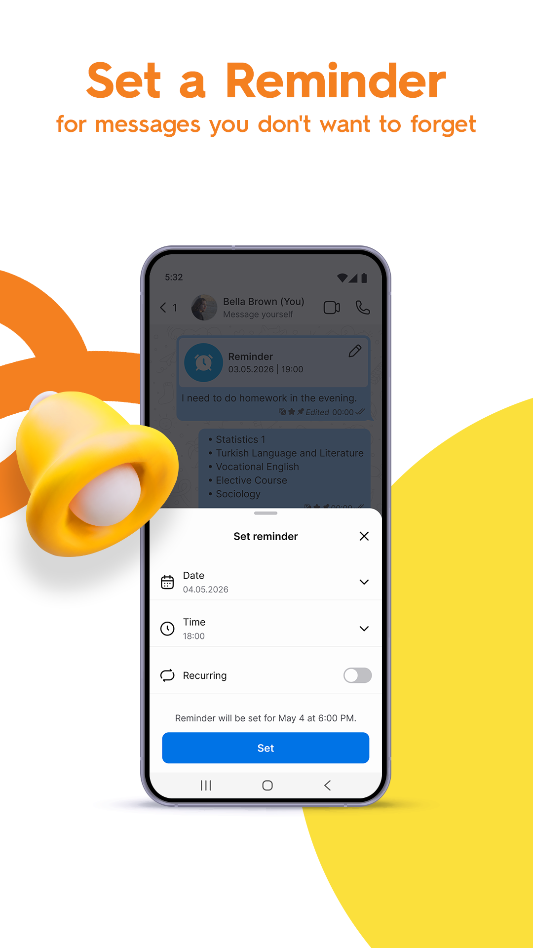 اسکرین شات 5 برنامه BiP - Messenger, Video Call