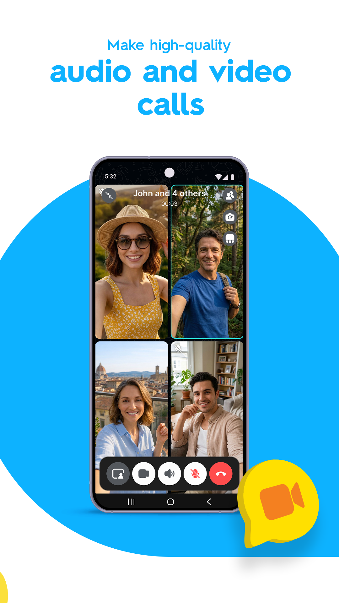 اسکرین شات 3 برنامه BiP - Messenger, Video Call