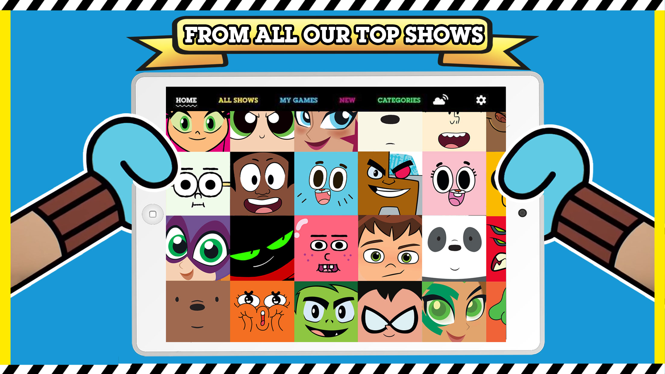 اسکرین شات 3 بازی Cartoon Network GameBox