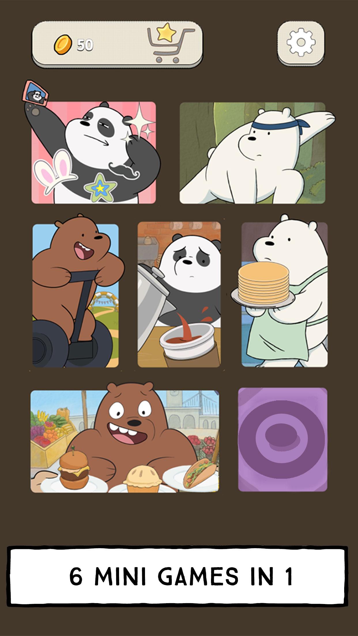 اسکرین شات 1 بازی We Bare Bears - Free Fur All