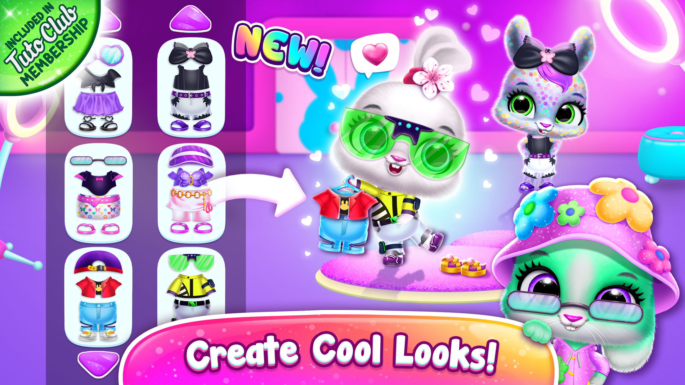 اسکرین شات 1 بازی Bunnsies - Happy Pet World