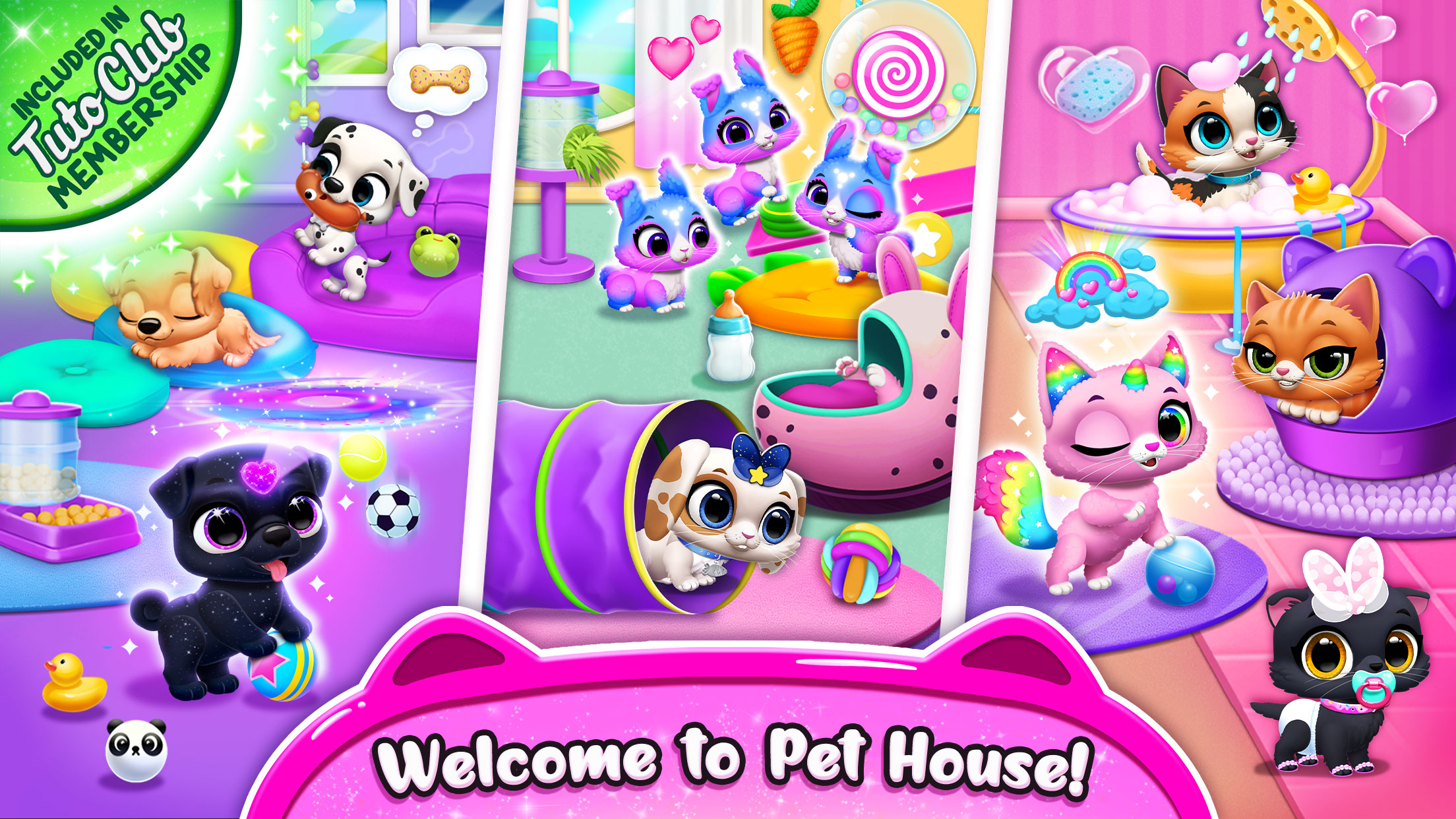 اسکرین شات 1 بازی Floof - My Pet House