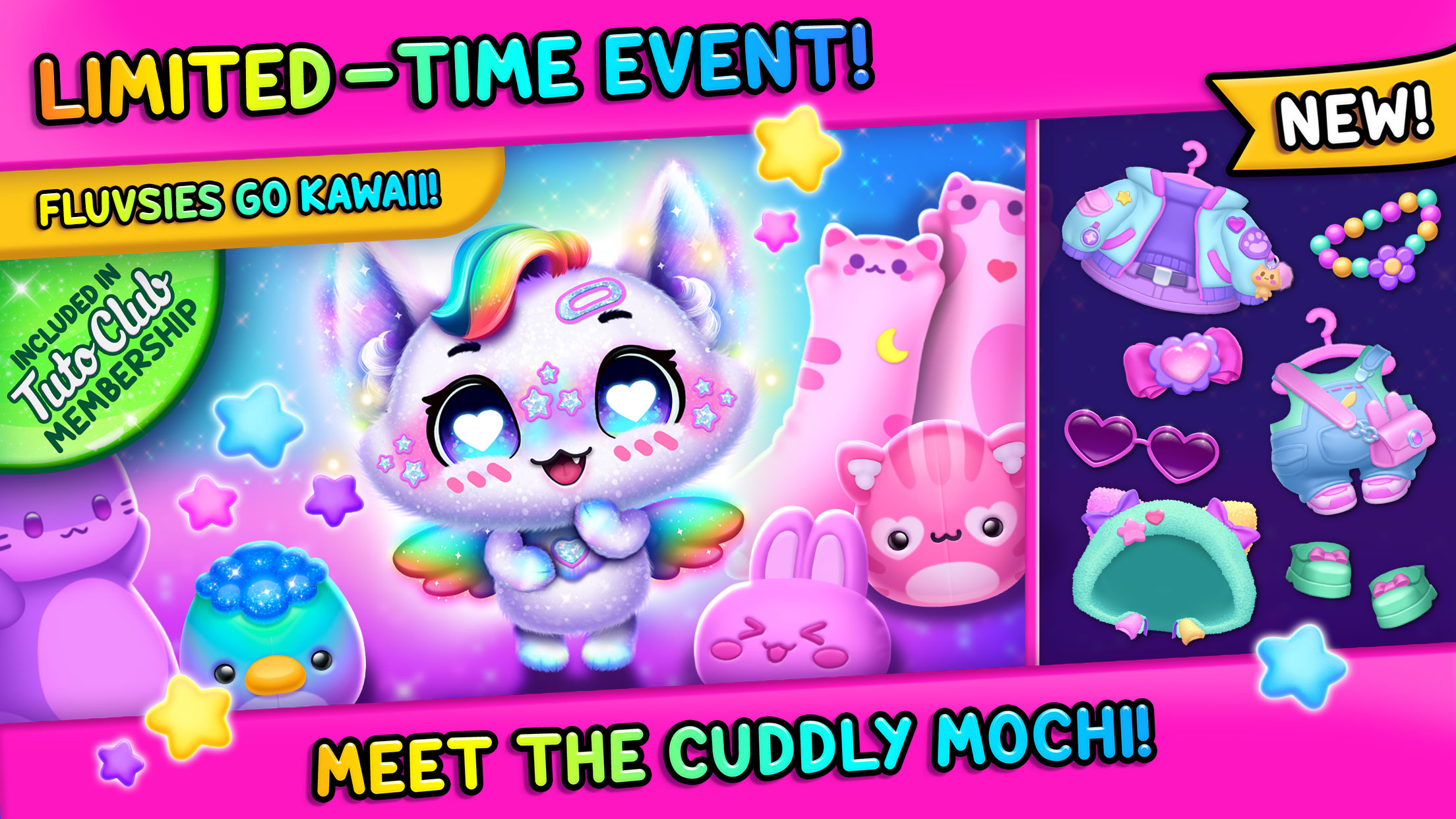 اسکرین شات 1 بازی Fluvsies - A Fluff to Luv