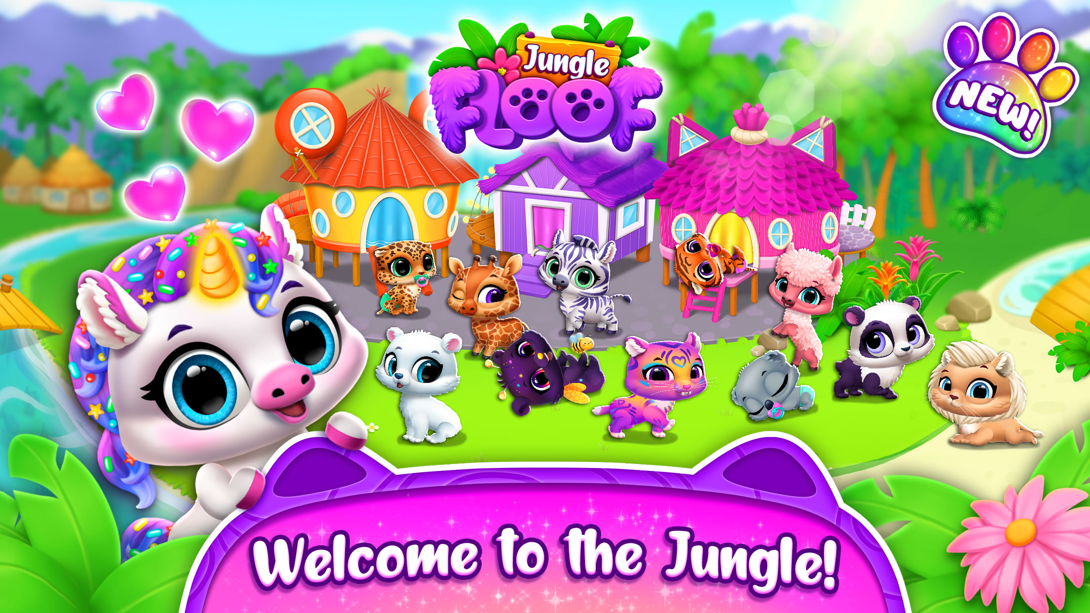 اسکرین شات 4 بازی Jungle Floof - Island Pet Care