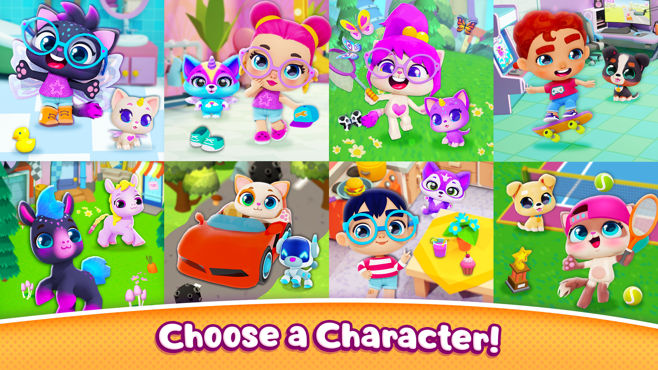 اسکرین شات 2 بازی Pocket Town - Animal World