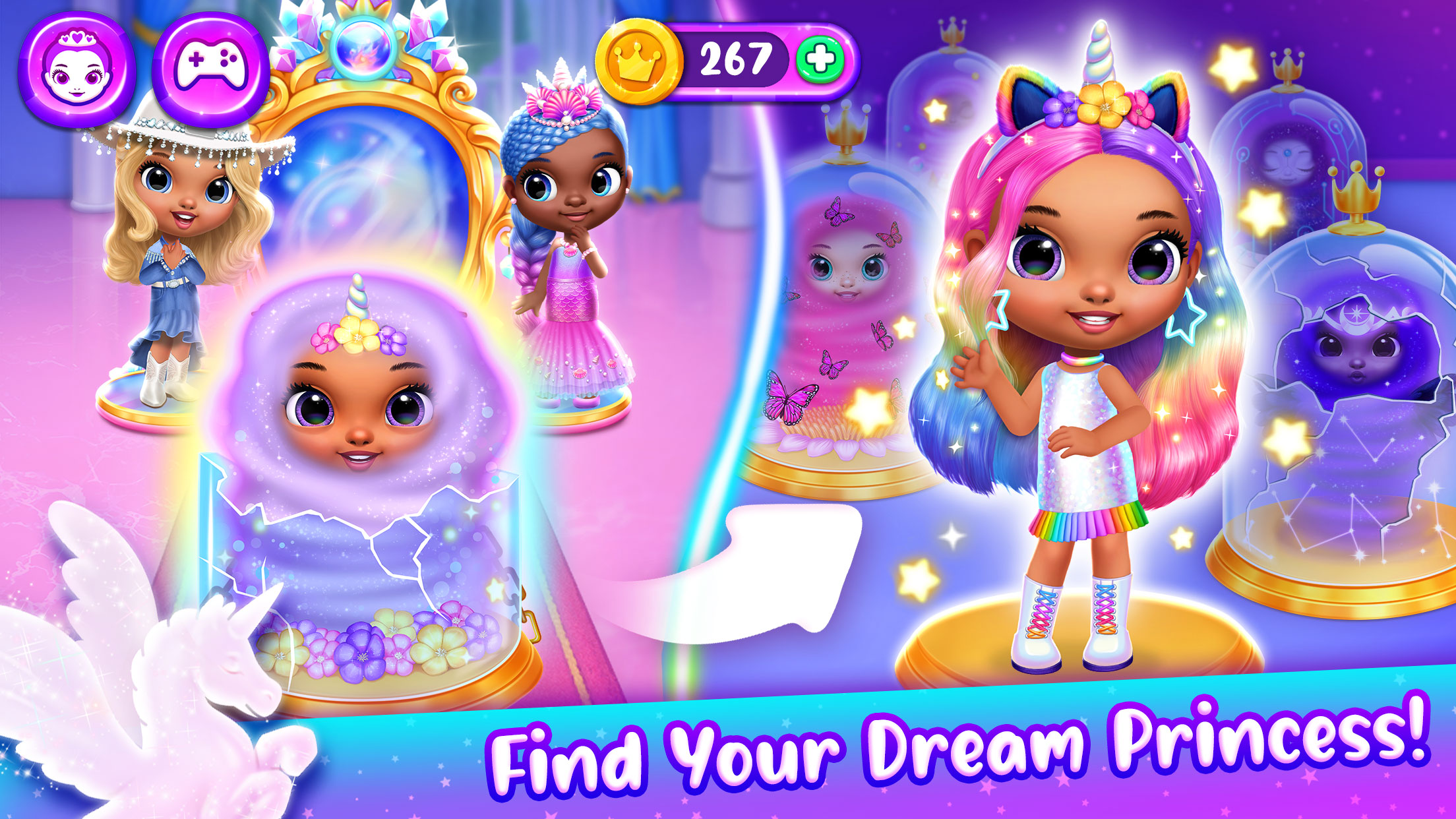 اسکرین شات 5 بازی Princesses - Enchanted Castle