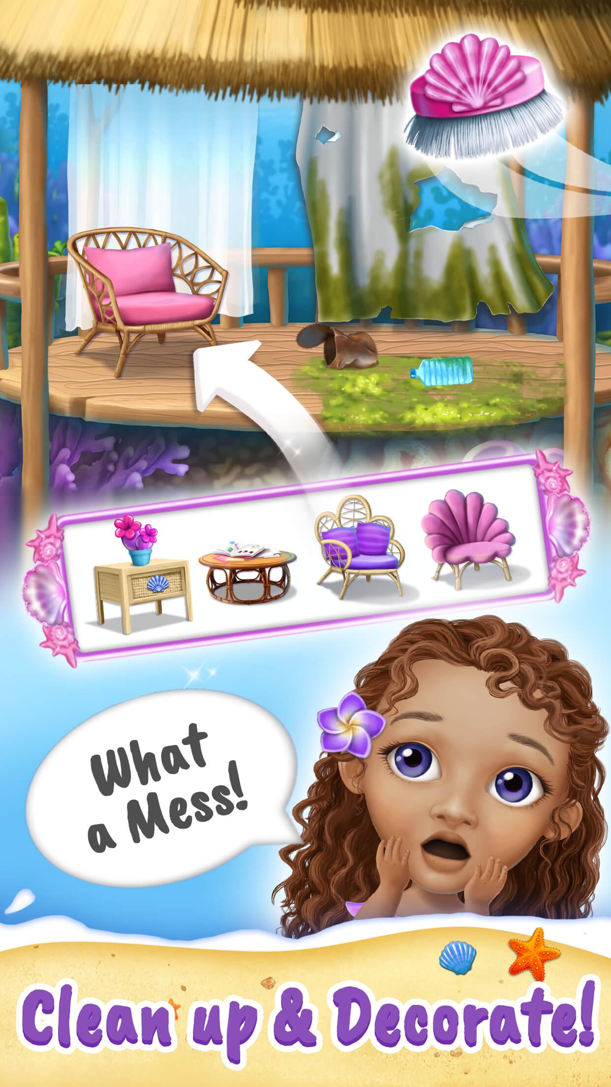 اسکرین شات 3 بازی Sweet Baby Girl Mermaid Life