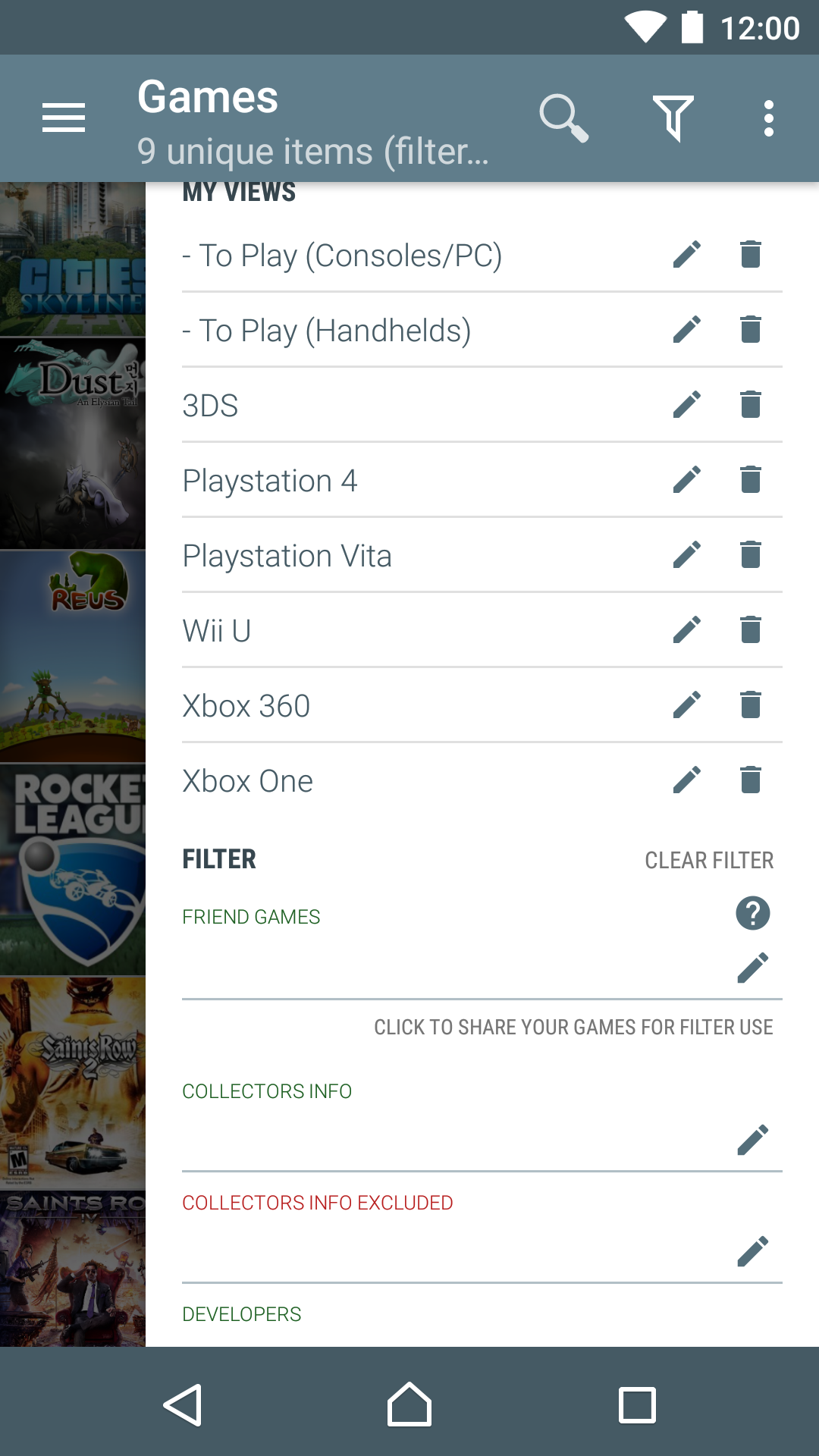 اسکرین شات 5 برنامه My Game Collection