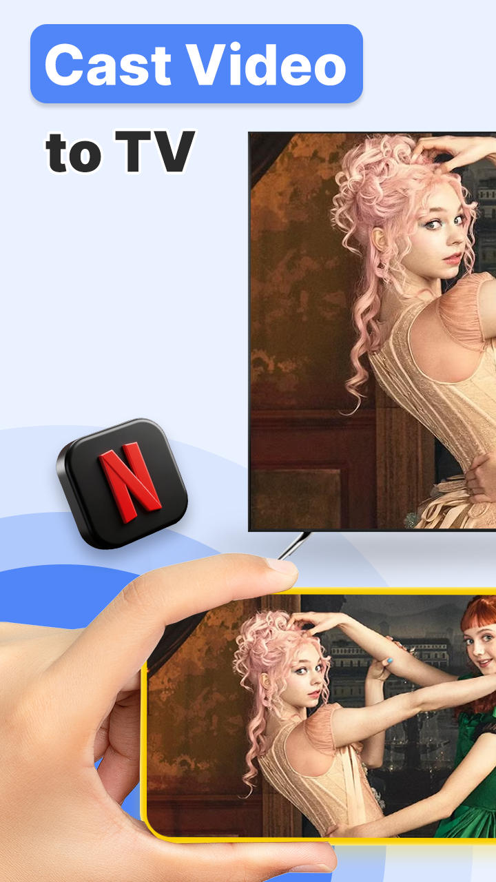اسکرین شات 1 برنامه TV Cast: Chromecast Smart View