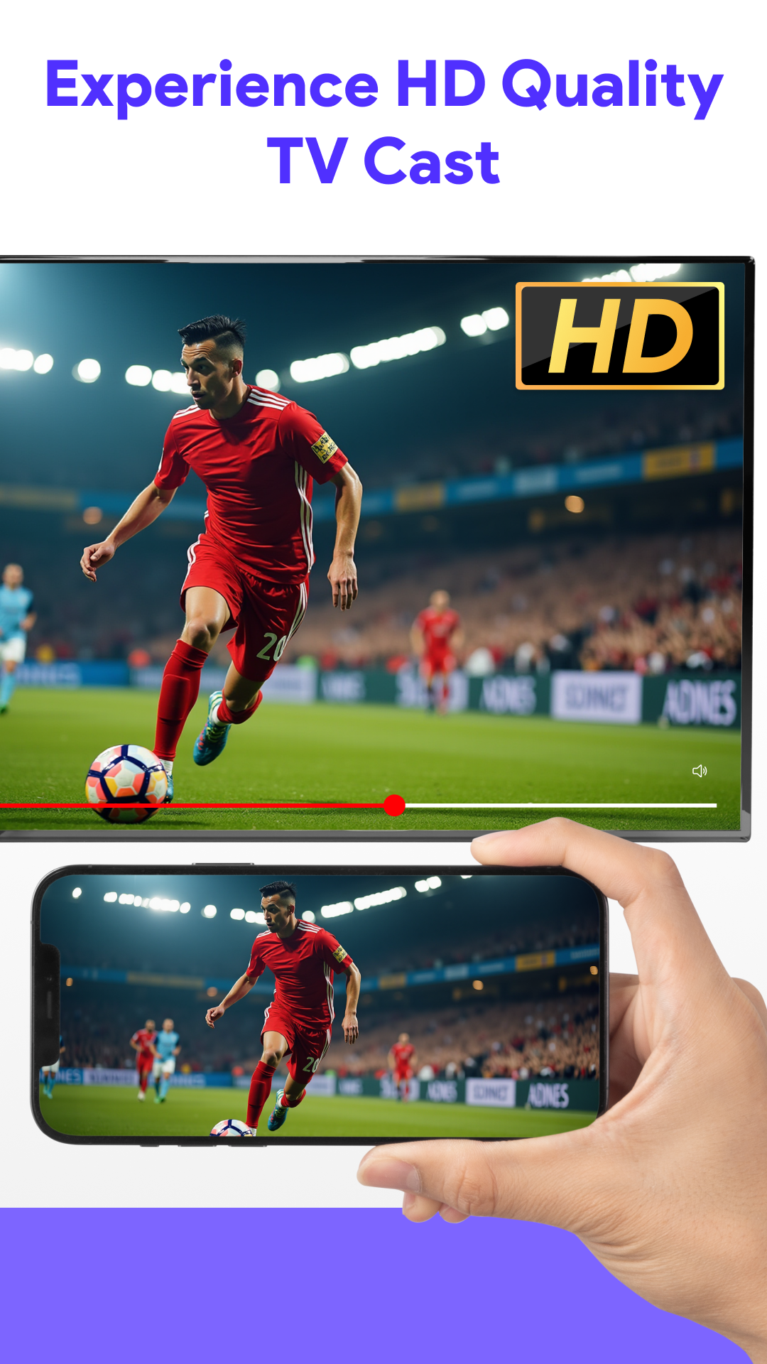 اسکرین شات 2 برنامه Cast To TV - Screen Sharing