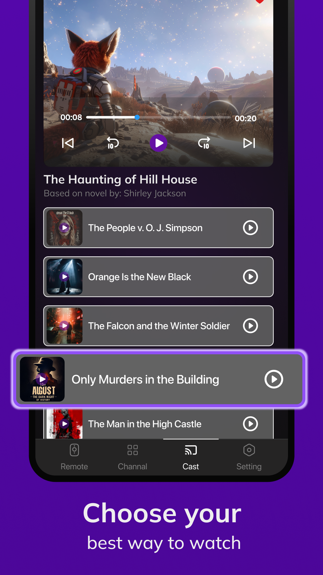 اسکرین شات 3 برنامه Roku Tv Remote Control