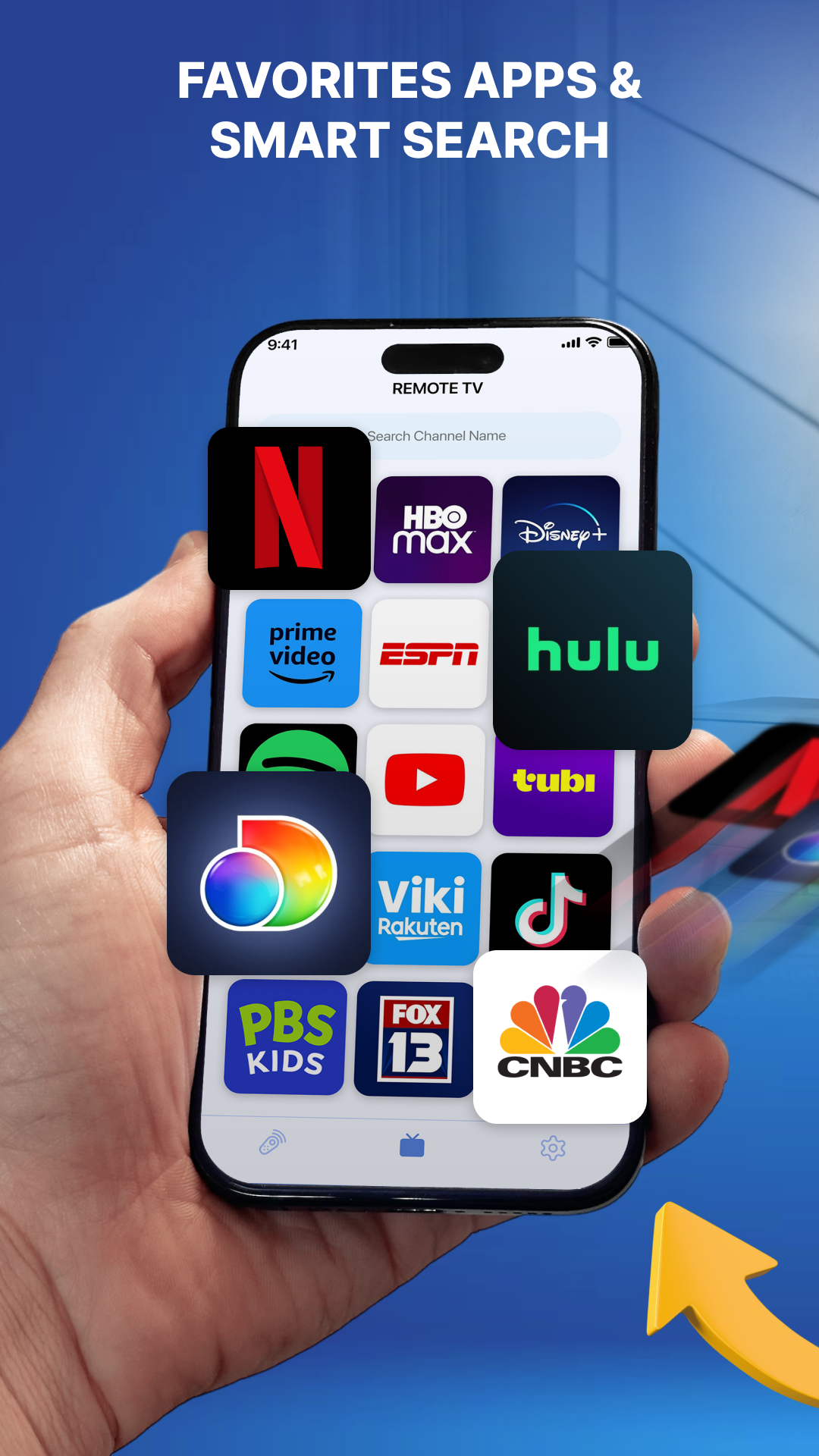 اسکرین شات 4 برنامه All TV Remote - Universal TV