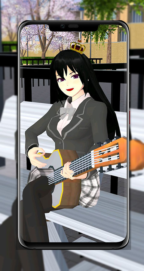 اسکرین شات 7 برنامه Sakura Wallpaper School 4K