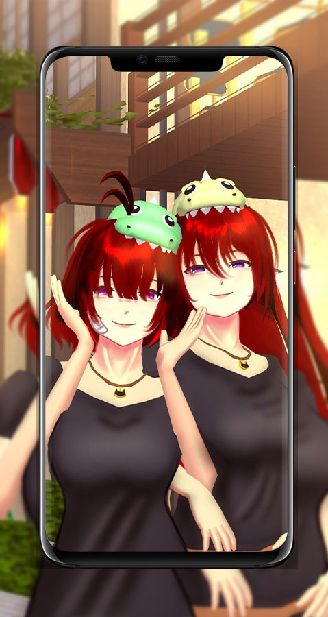 اسکرین شات 5 برنامه Sakura Wallpaper School 4K