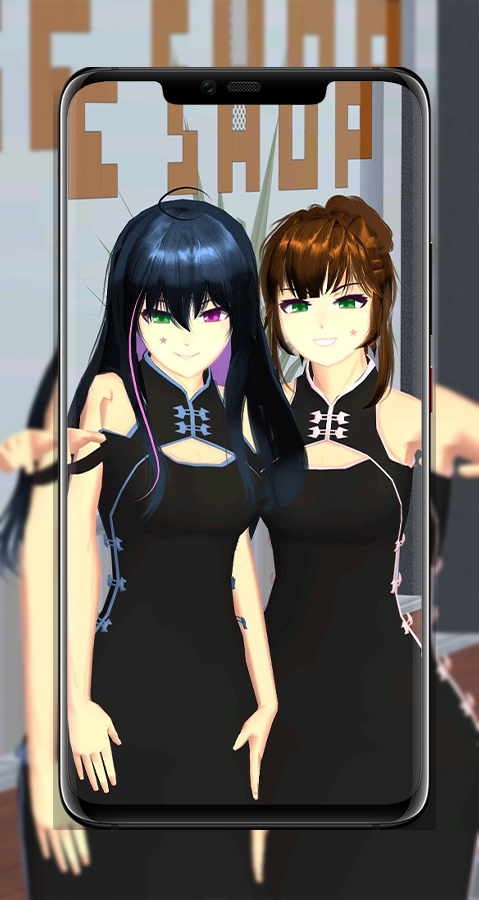 اسکرین شات 8 برنامه Sakura Wallpaper School 4K