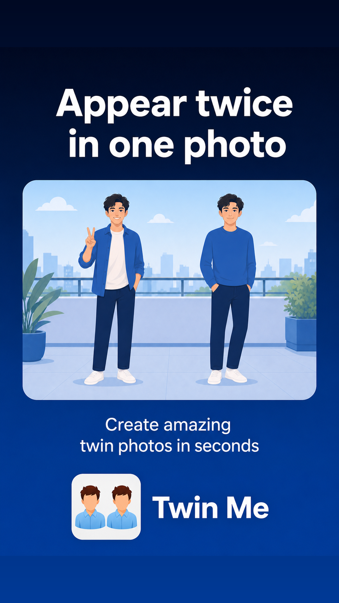 اسکرین شات 1 برنامه AI Clone Camera - Twin Me!