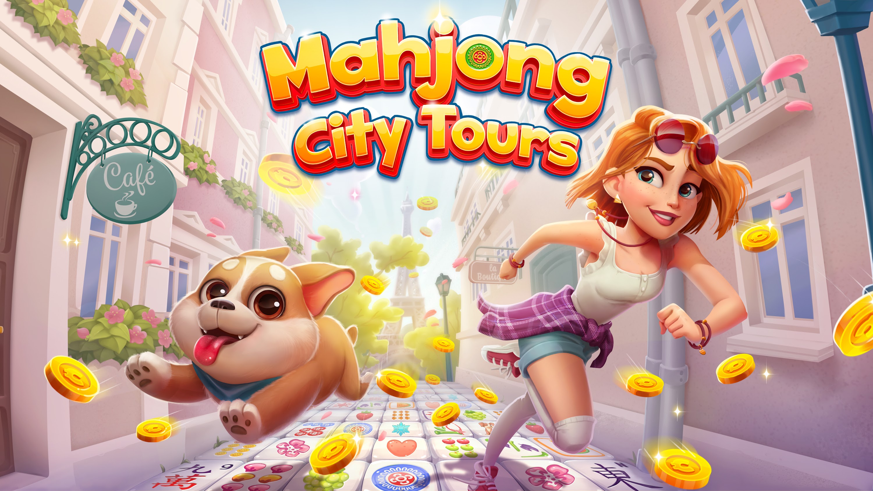 اسکرین شات 1 بازی Mahjong City Tours: Tile Match