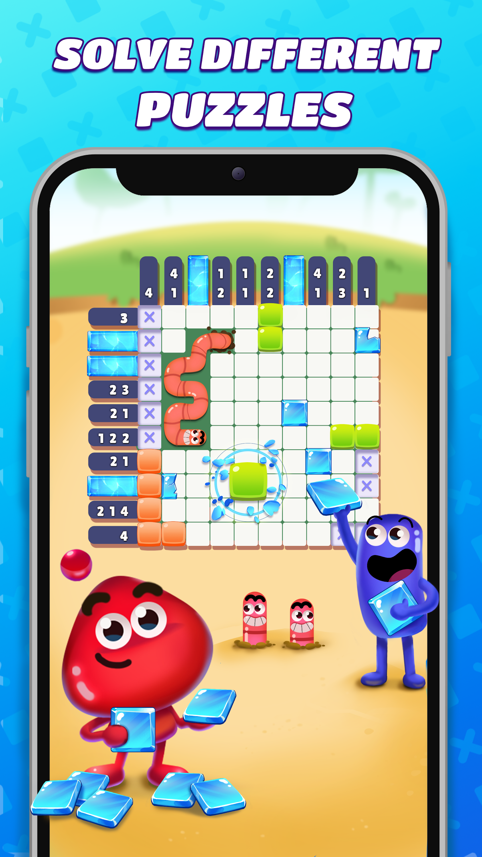 اسکرین شات 4 بازی Nonogram Crossing Logic Puzzle