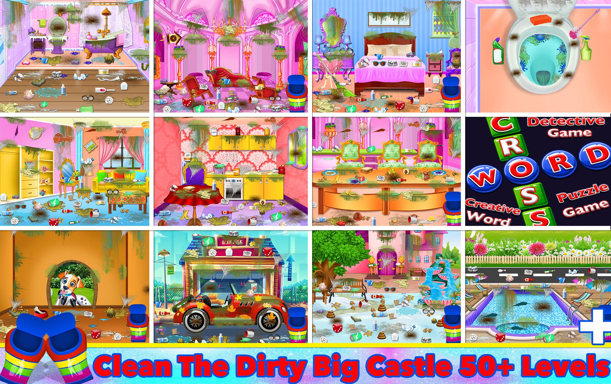 اسکرین شات 4 بازی Winter Princess House Cleaning