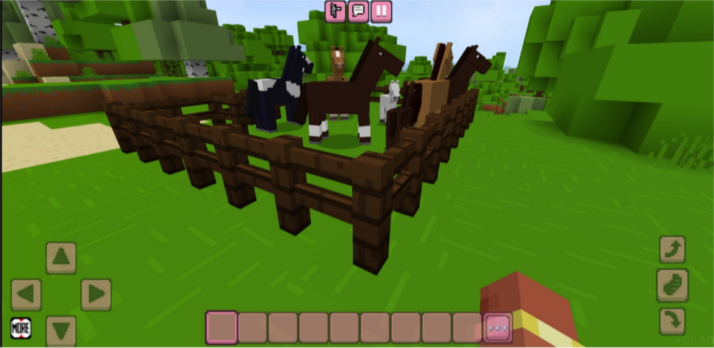 اسکرین شات 4 بازی Bloxx Craft Girl