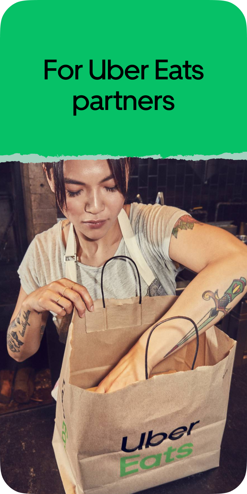 اسکرین شات 1 برنامه Uber Eats Order Manager