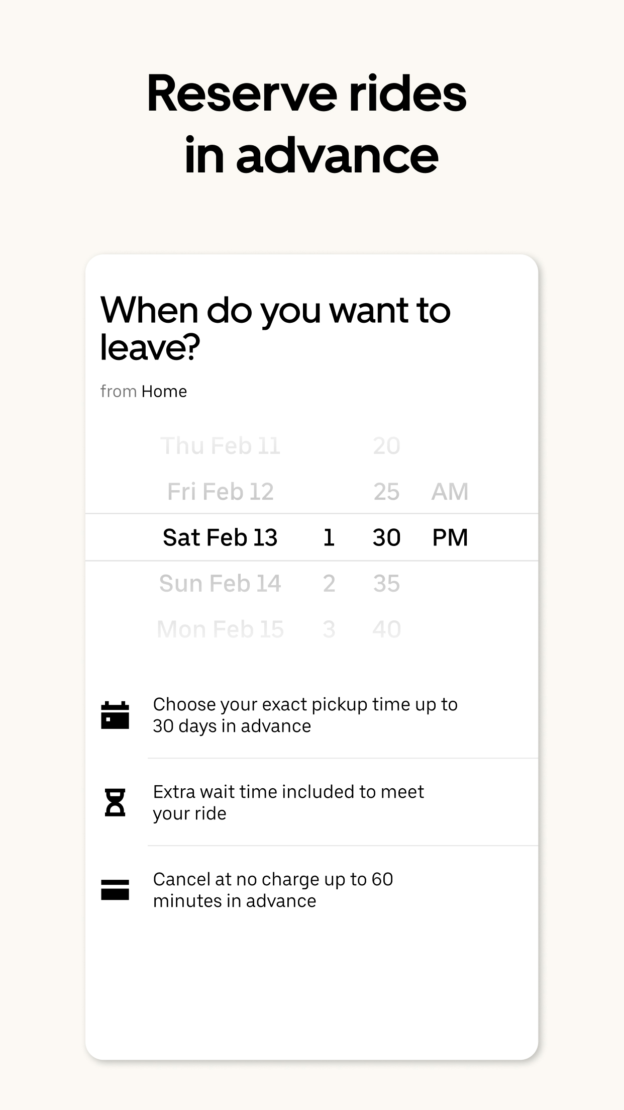 اسکرین شات 7 برنامه Uber - Request a ride