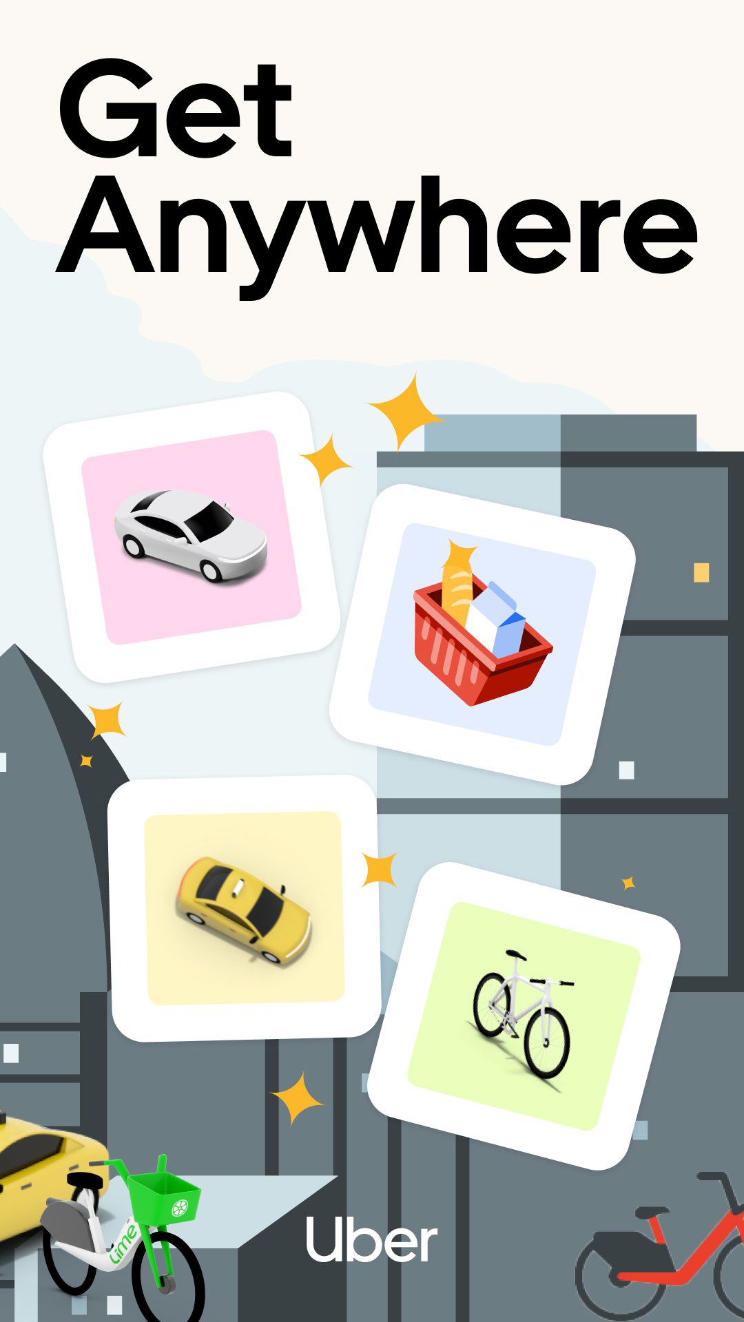 اسکرین شات 2 برنامه Uber: Rides, eats, hotels